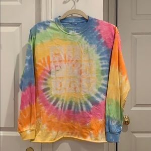 The Shop Forward faded neon tie dye unisex tshirt